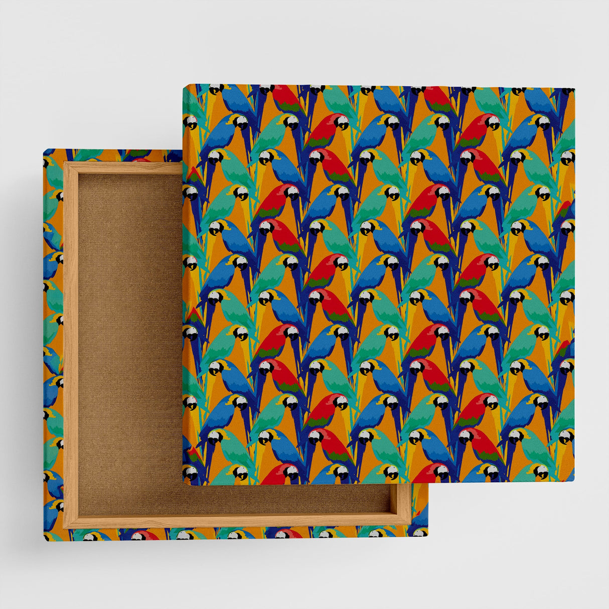 オウムトロピカル インテリア雑貨 アートパネル キャンバス  PATTT-2501-01