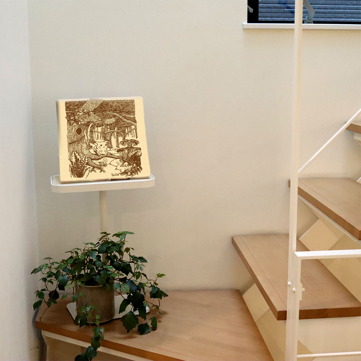 Pokemon Art Panel Sepia 09