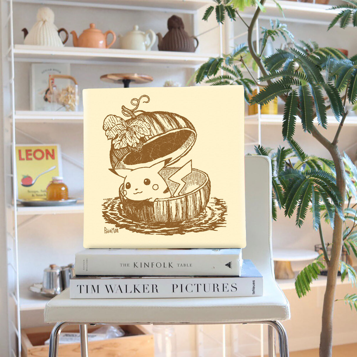 Pokemon Art Panel Sepia 10