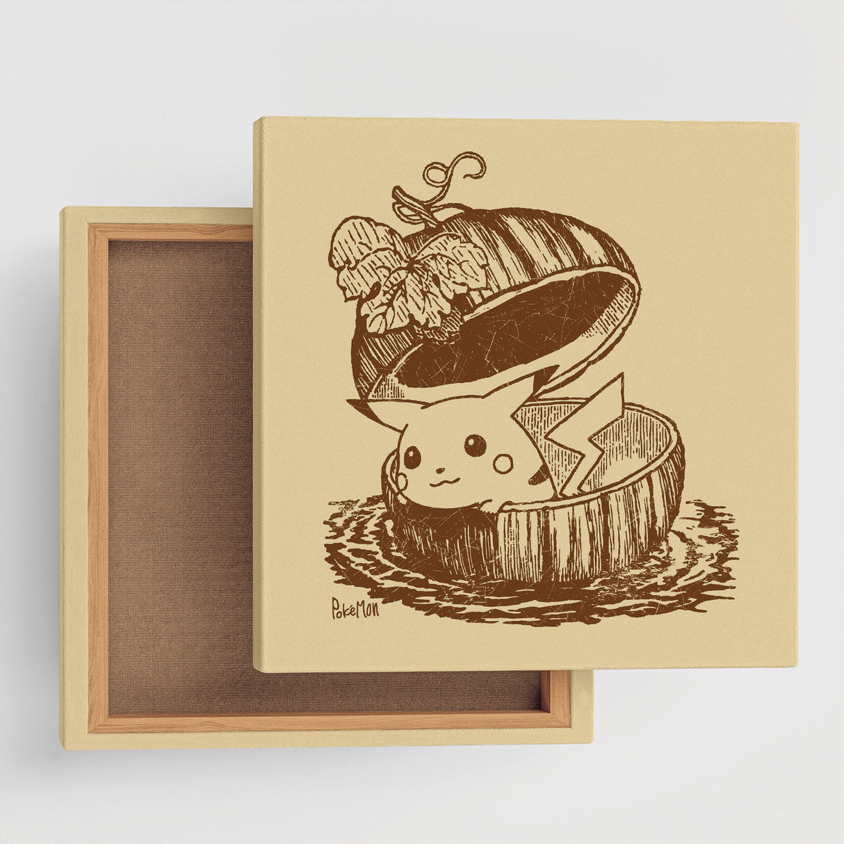 Pokemon Art Panel Sepia 10