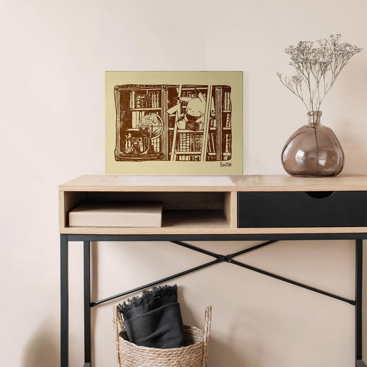 Pokemon Art Panel Sepia 12