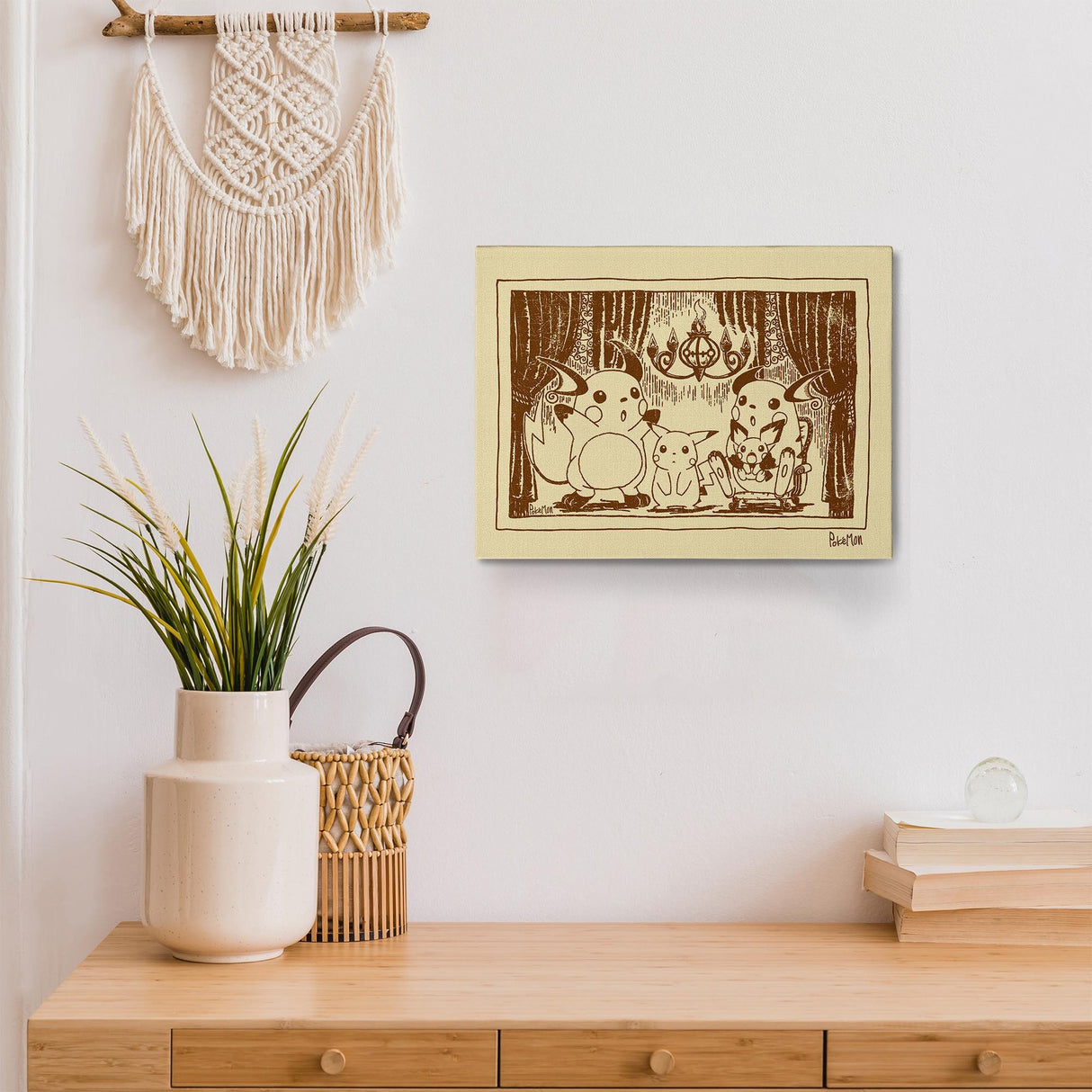 Pokemon Art Panel Sepia 13