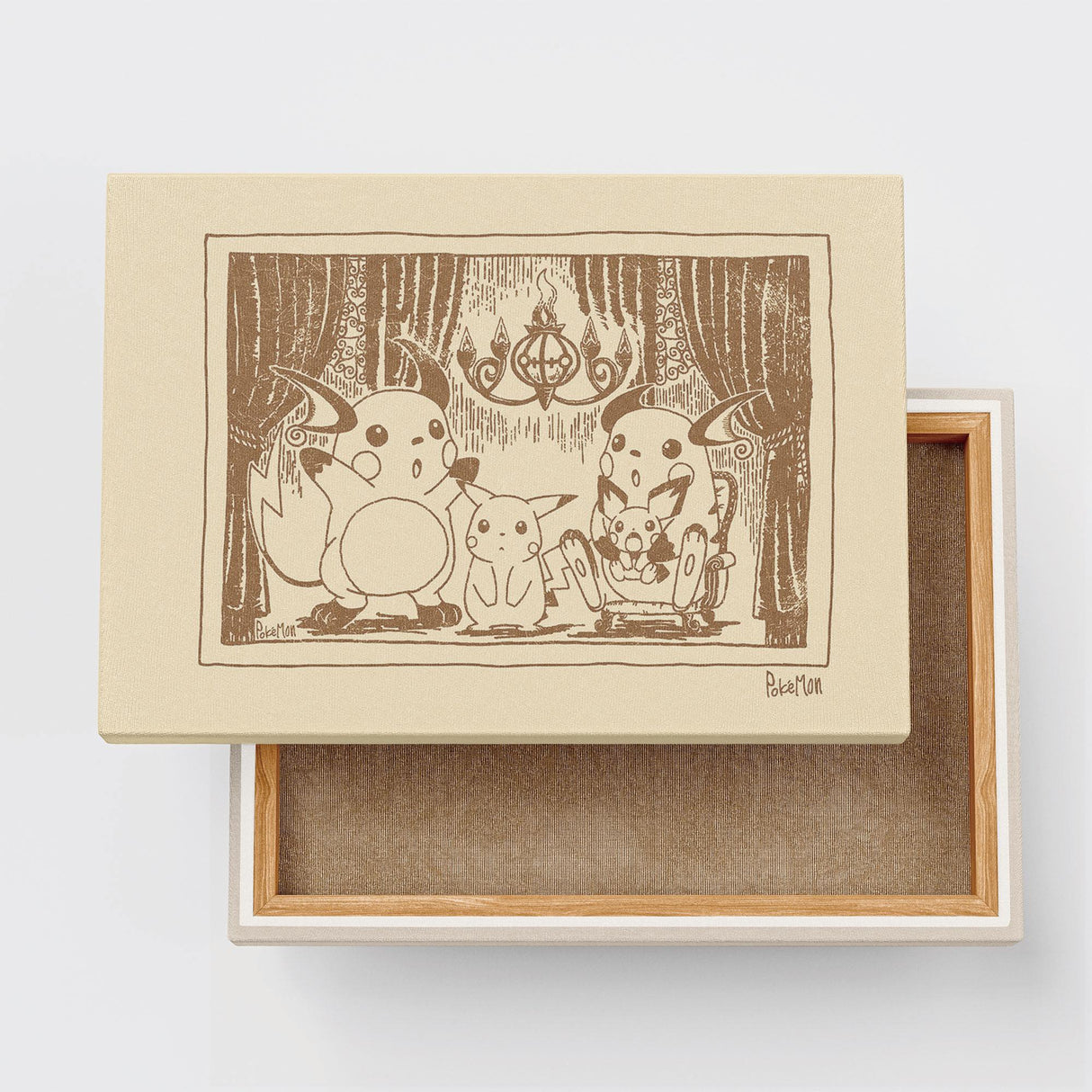 Pokemon Art Panel Sepia 13