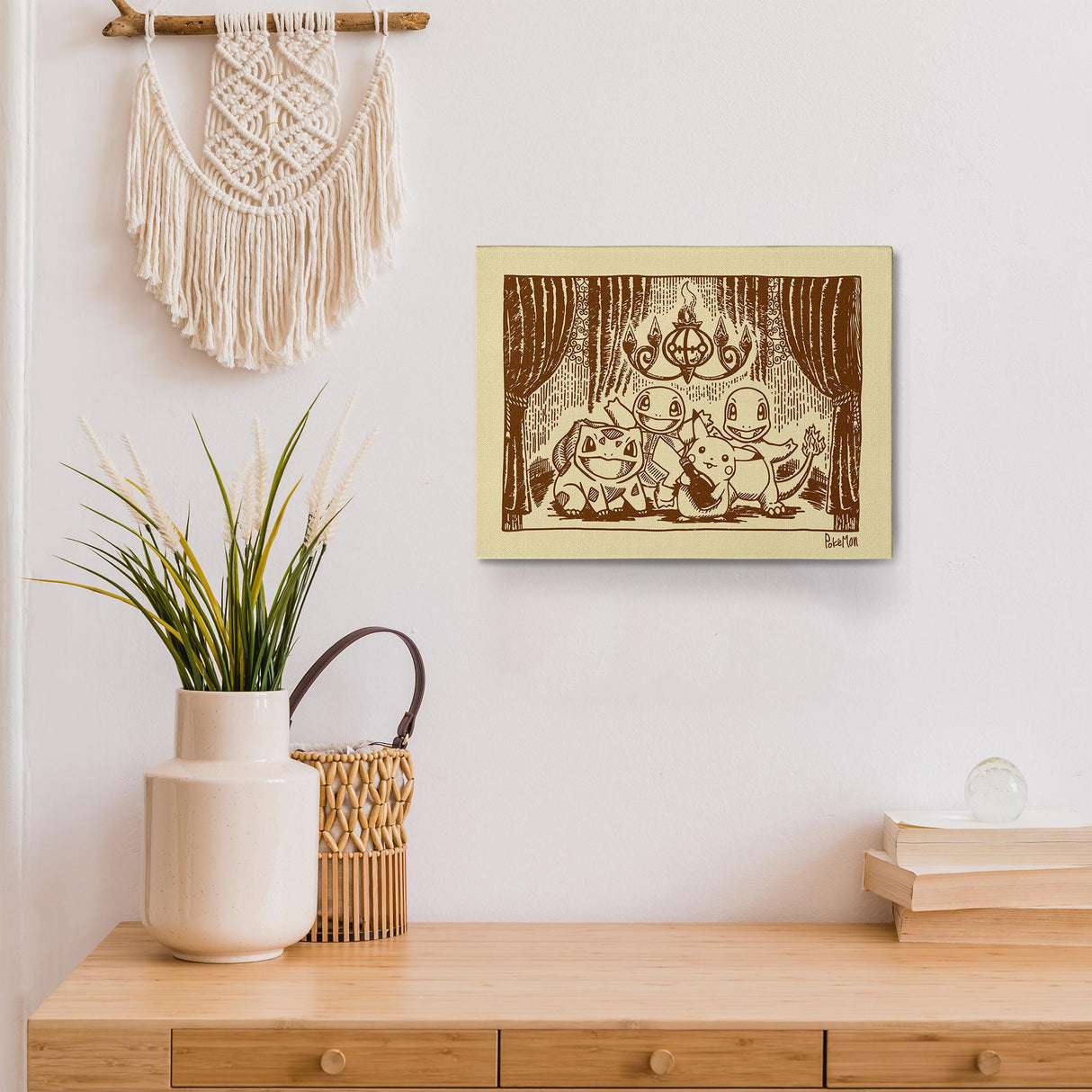 Pokemon Art Panel Sepia 14