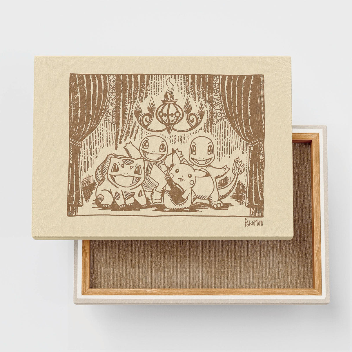 Pokemon Art Panel Sepia 14