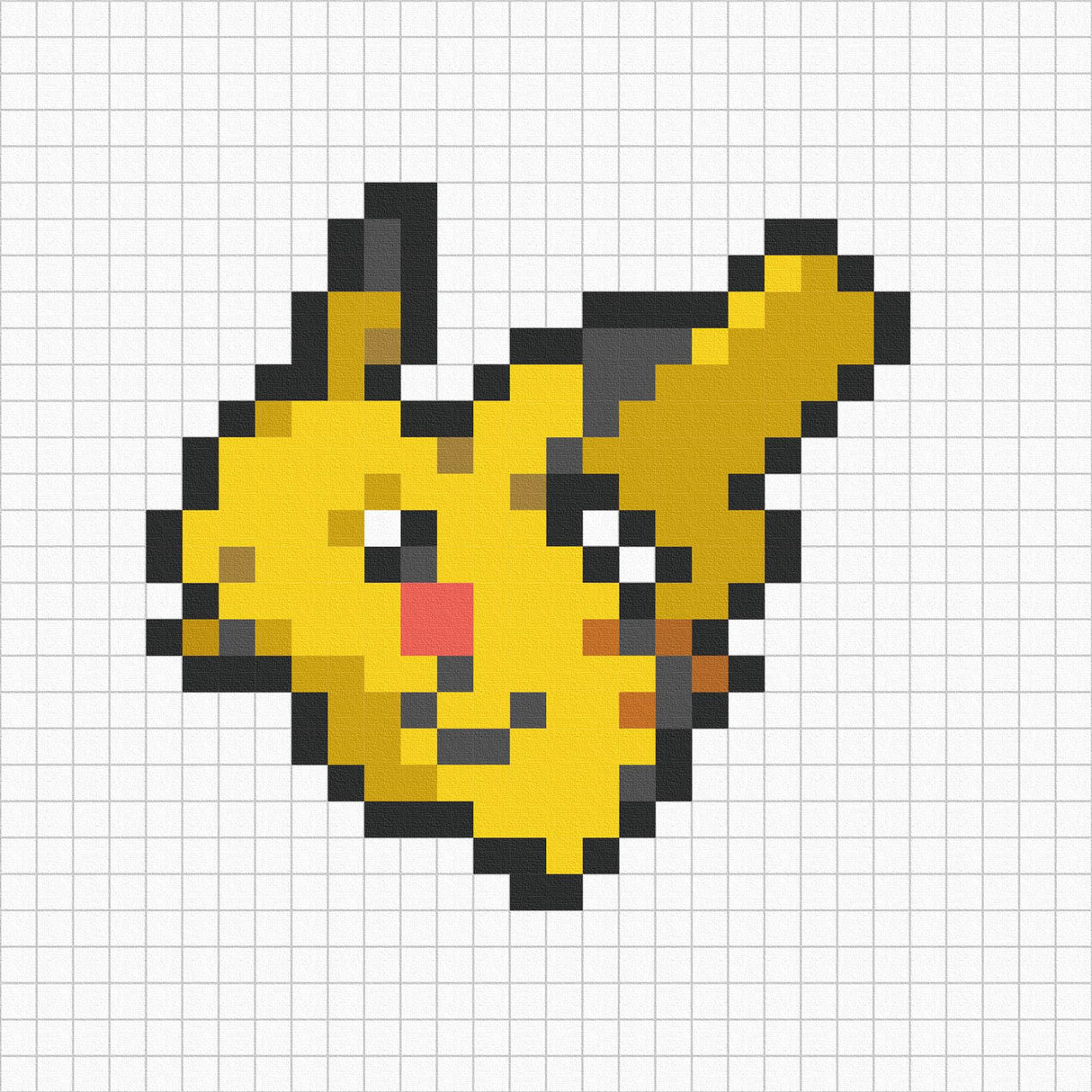 Pokemon Art Panel Pixel Pikachu