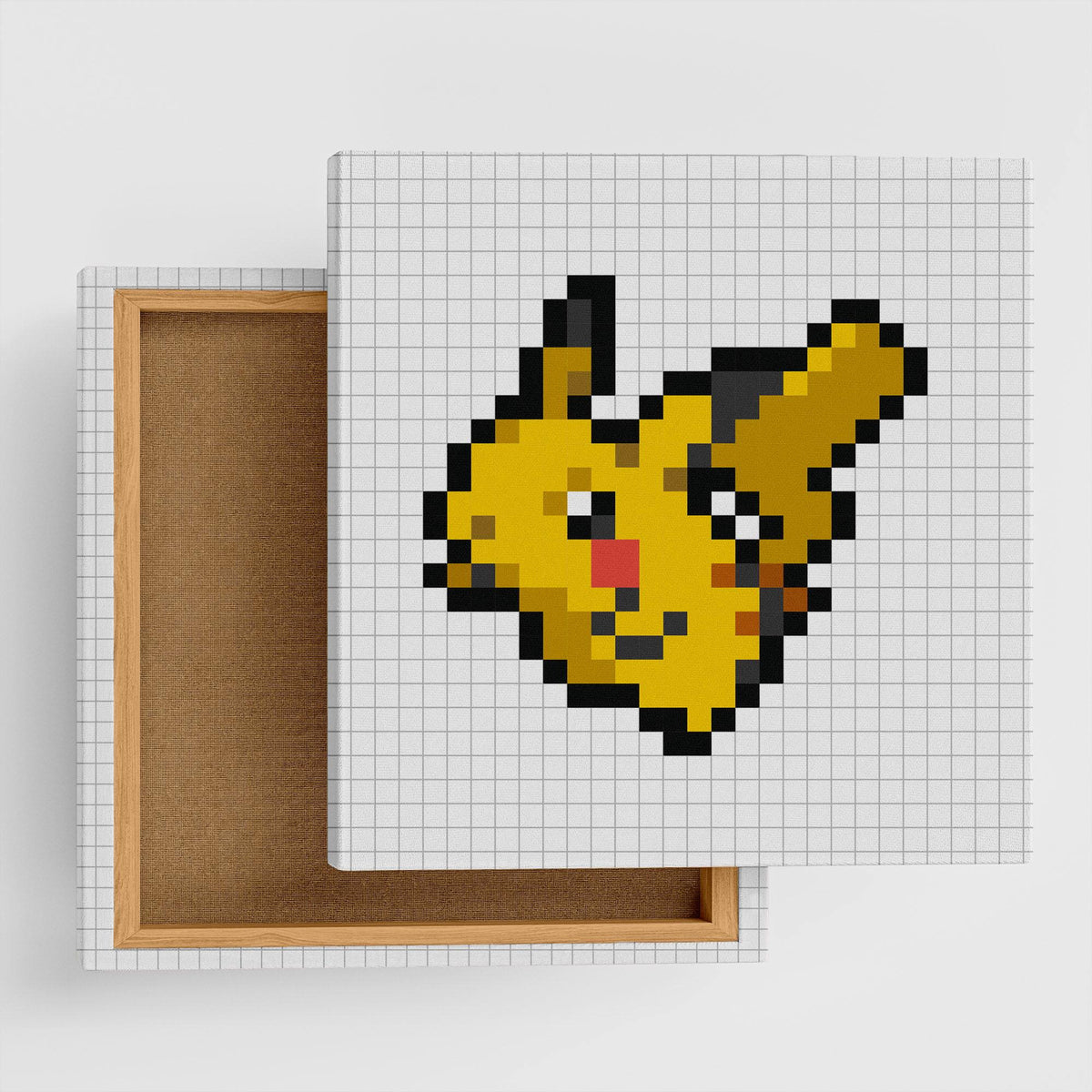 ピカチュウ ドット絵アートパネル｜ポップインテリア – ArtDeli公式 