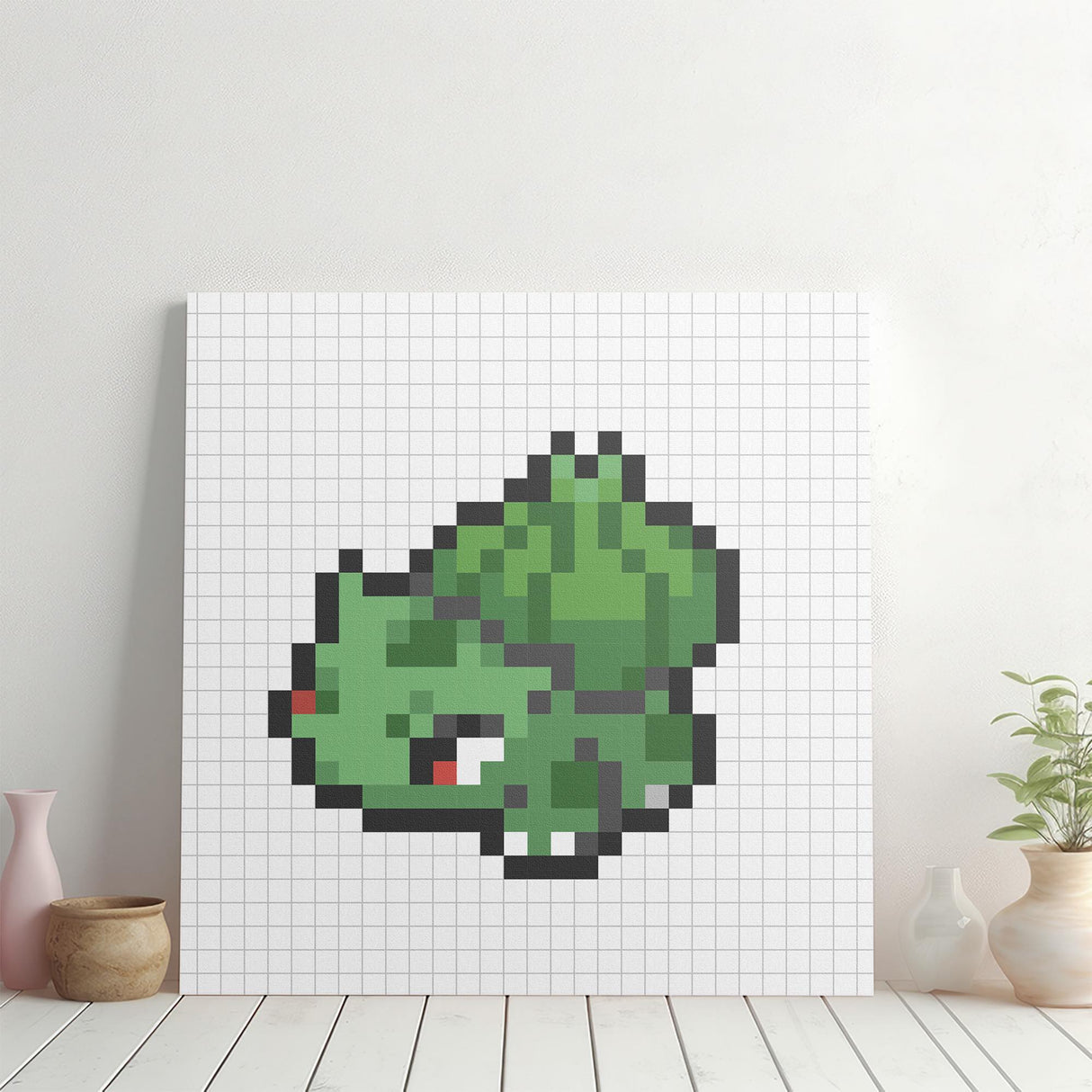 Pokemon Art Panel Pixel Bulbasaur
