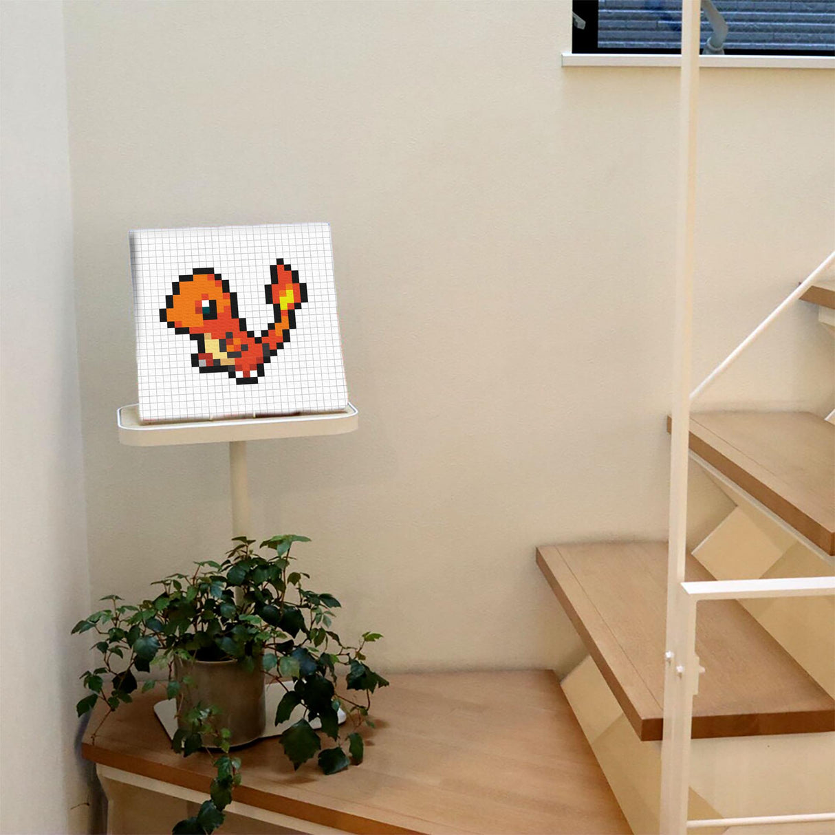 Pokemon Art Panel Pixel Charmander