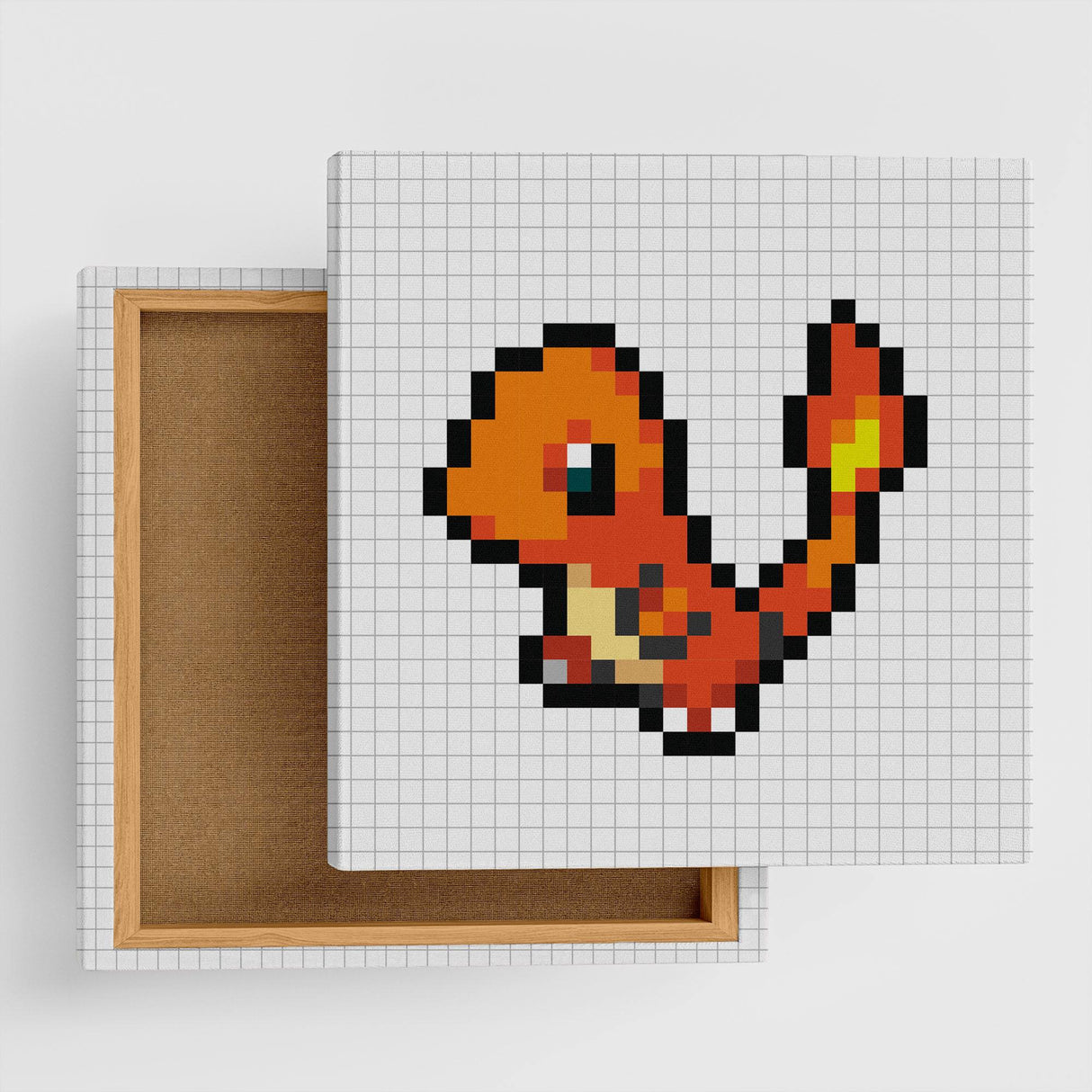 Pokemon Art Panel Pixel Charmander
