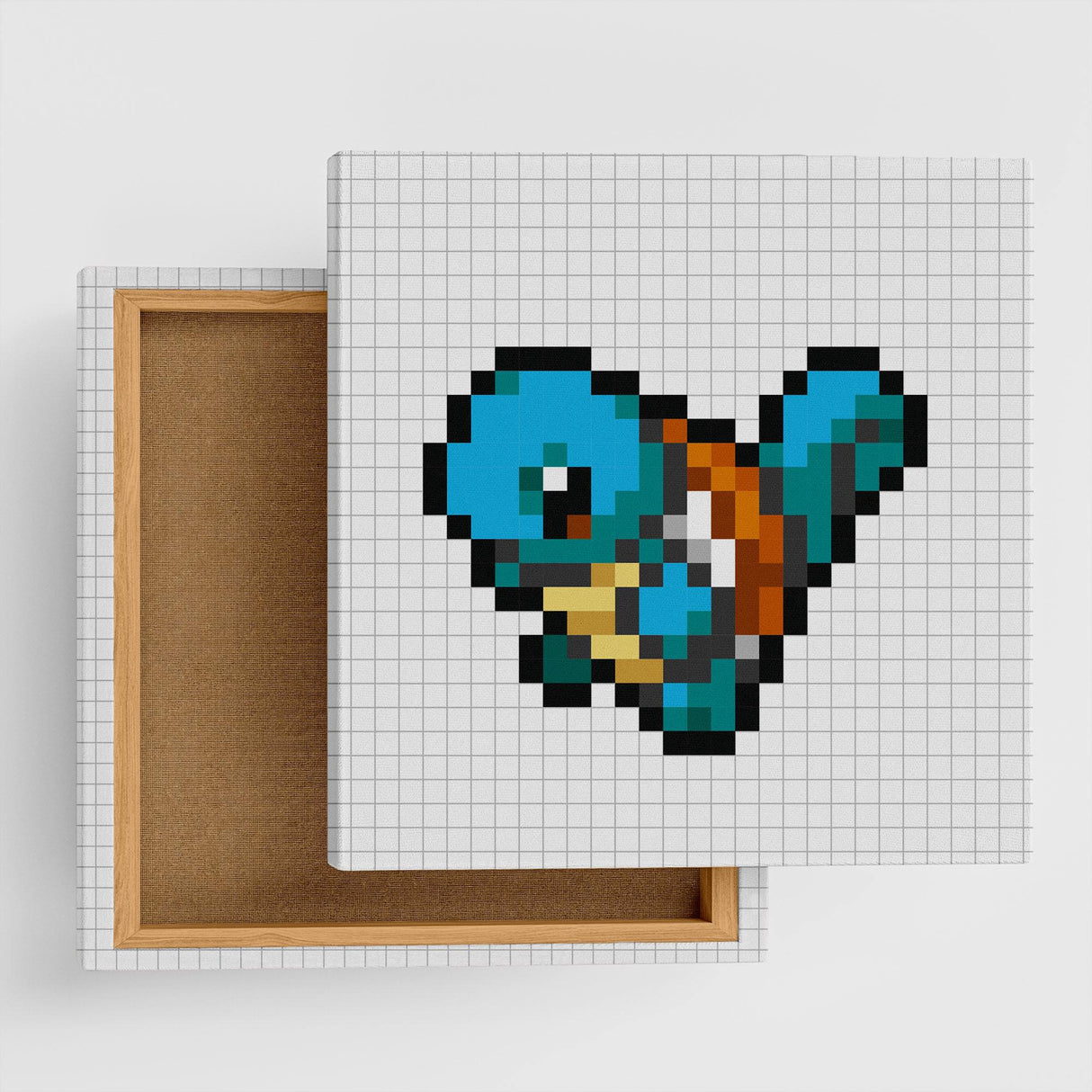 Pokemon Art Panel Pixel Squirtle