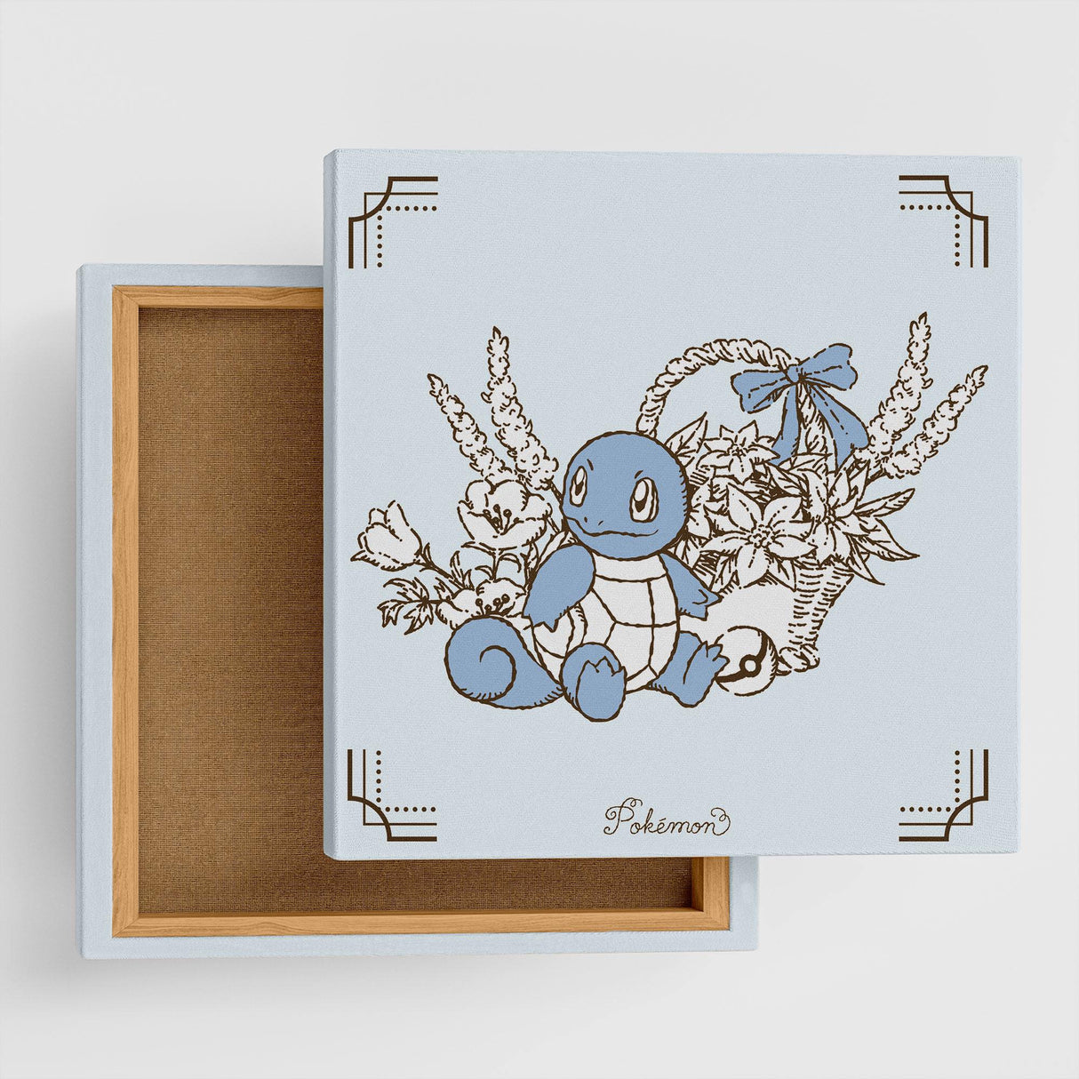 Pokemon Art Panel Botanical Squirtle