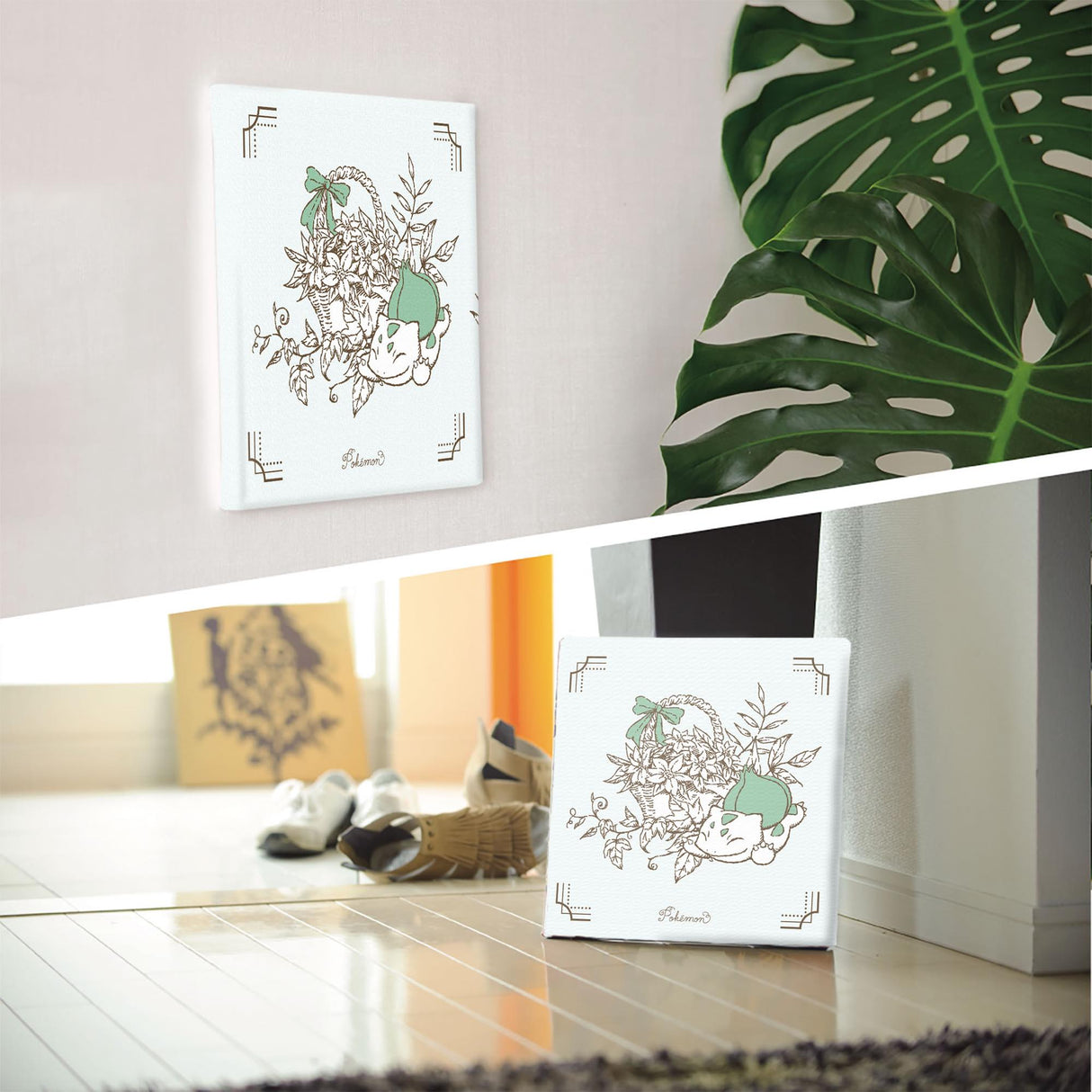 Pokemon Art Panel Botanical Bulbasaur