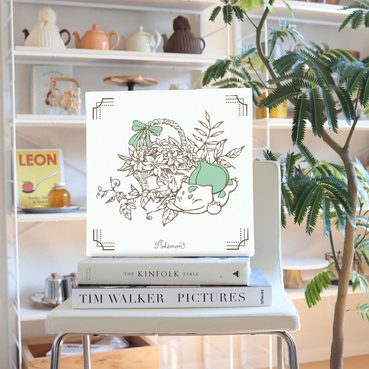 Pokemon Art Panel Botanical Bulbasaur