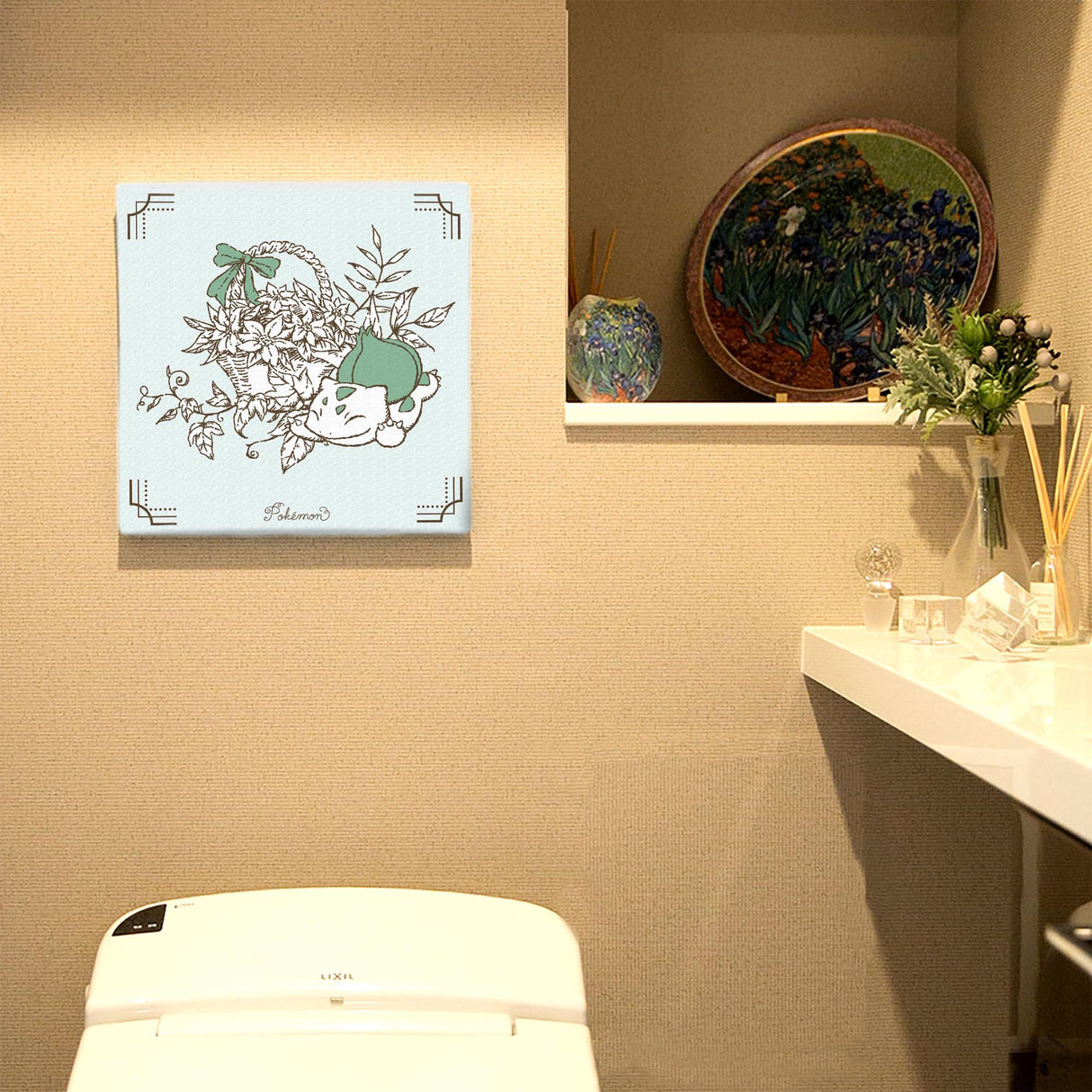 Pokemon Art Panel Botanical Bulbasaur