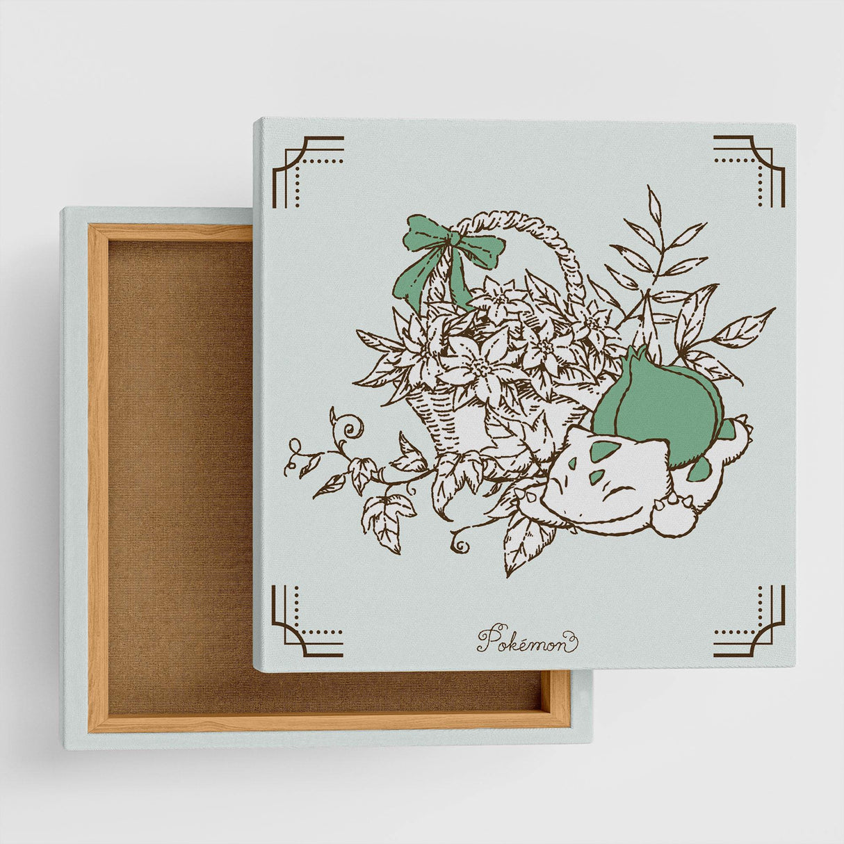 Pokemon Art Panel Botanical Bulbasaur