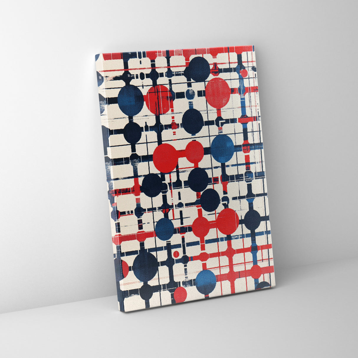 ロンドン地下鉄モチーフのポップアート|都会のリズムを描くインテリア