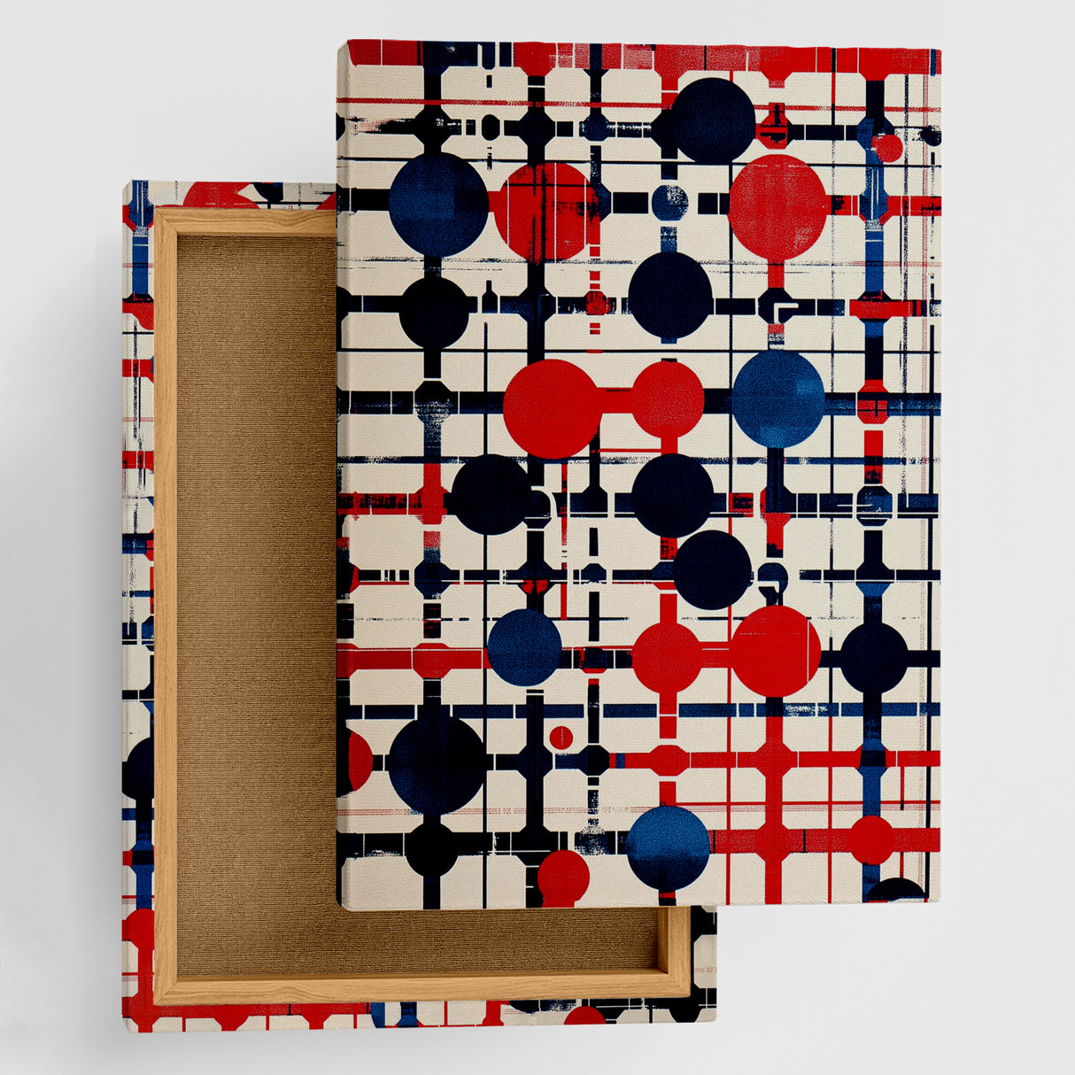 ロンドン地下鉄モチーフのポップアート|都会のリズムを描くインテリア