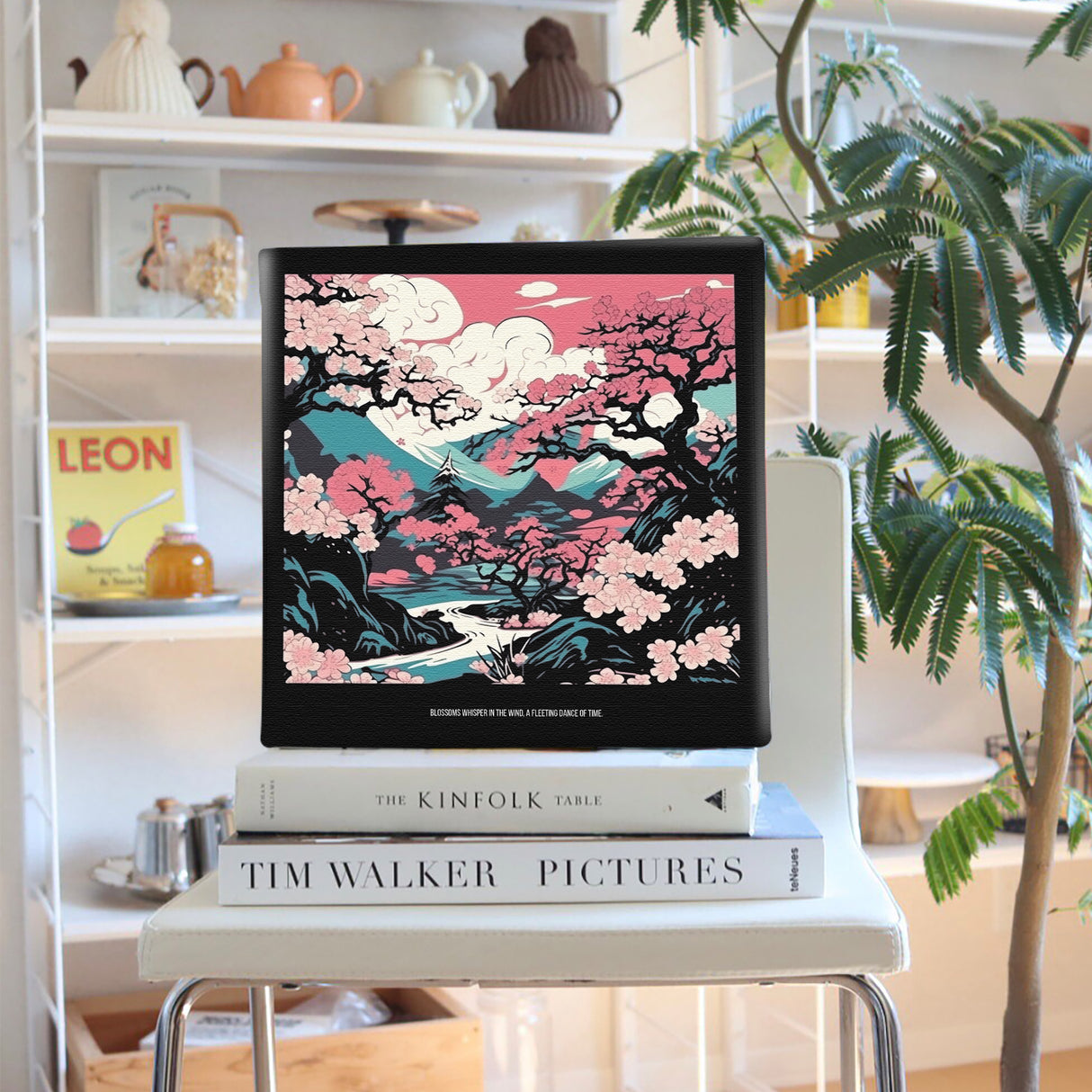 和モダン×ポップアート|春を彩る桜の幻想アート