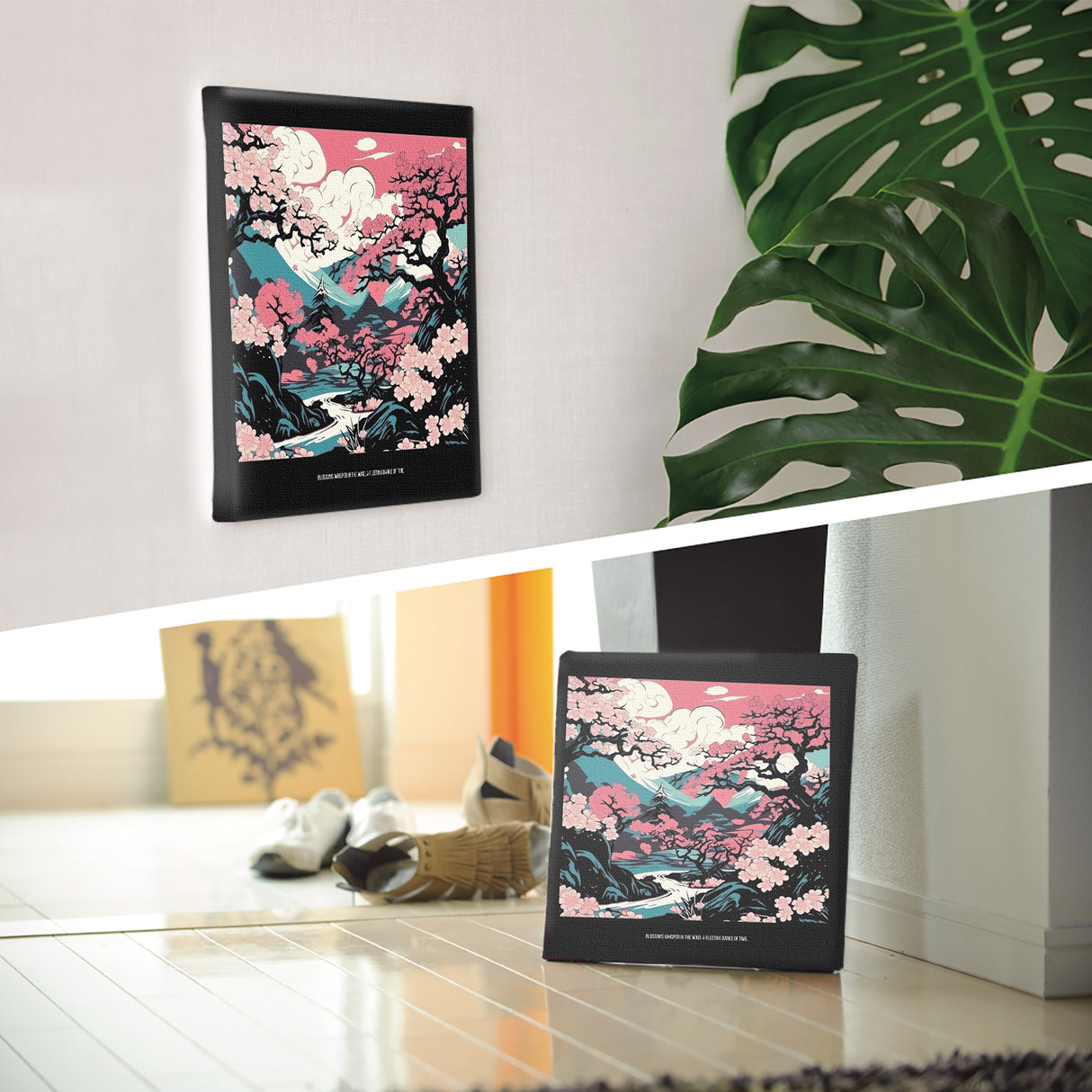 和モダン×ポップアート|春を彩る桜の幻想アート