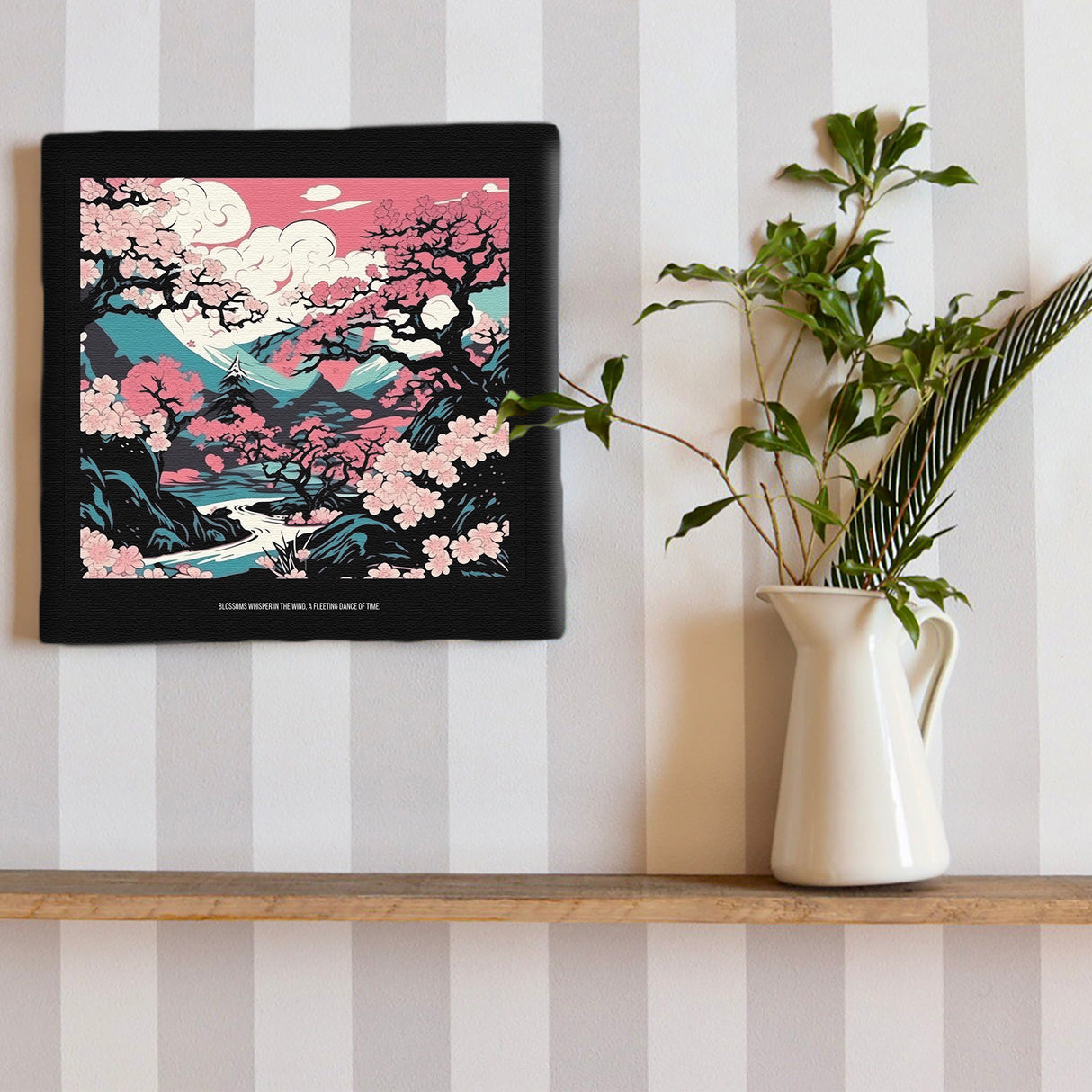 和モダン×ポップアート|春を彩る桜の幻想アート