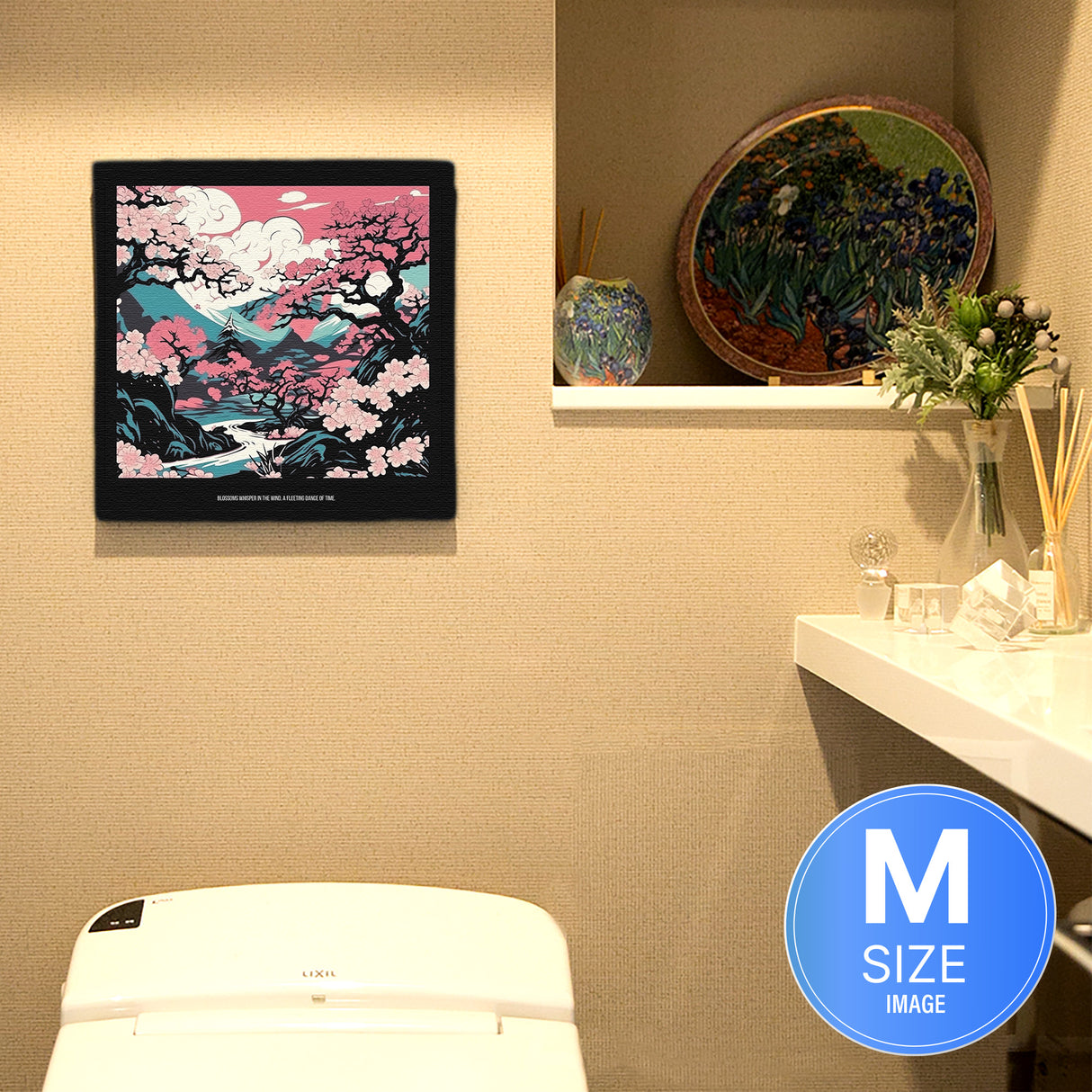 和モダン×ポップアート|春を彩る桜の幻想アート