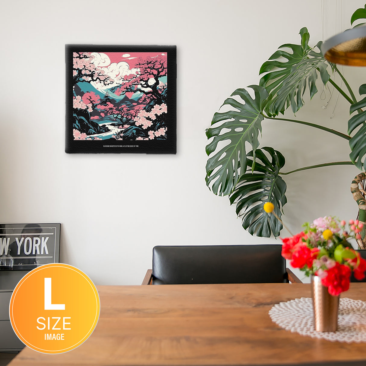 和モダン×ポップアート|春を彩る桜の幻想アート