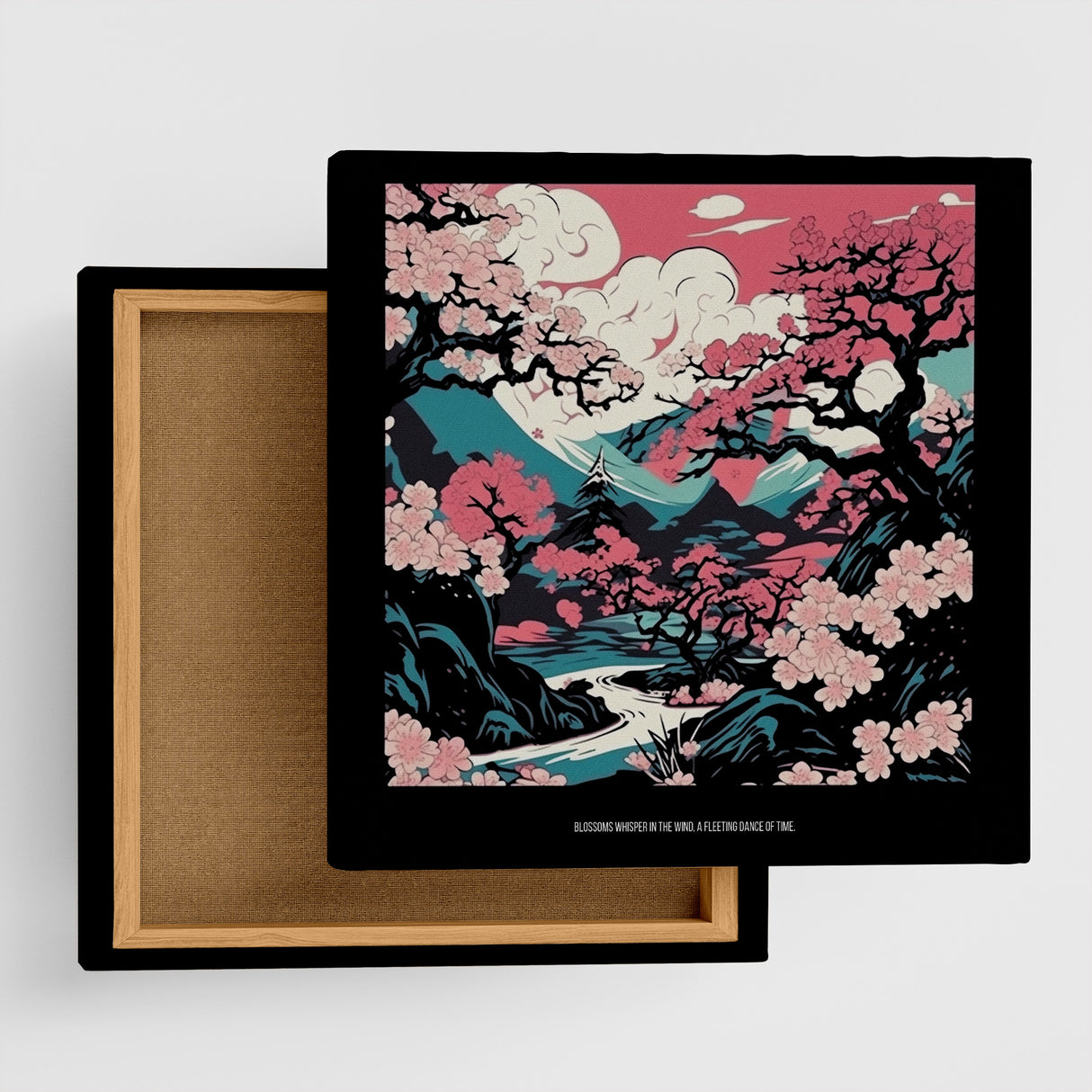 和モダン×ポップアート|春を彩る桜の幻想アート