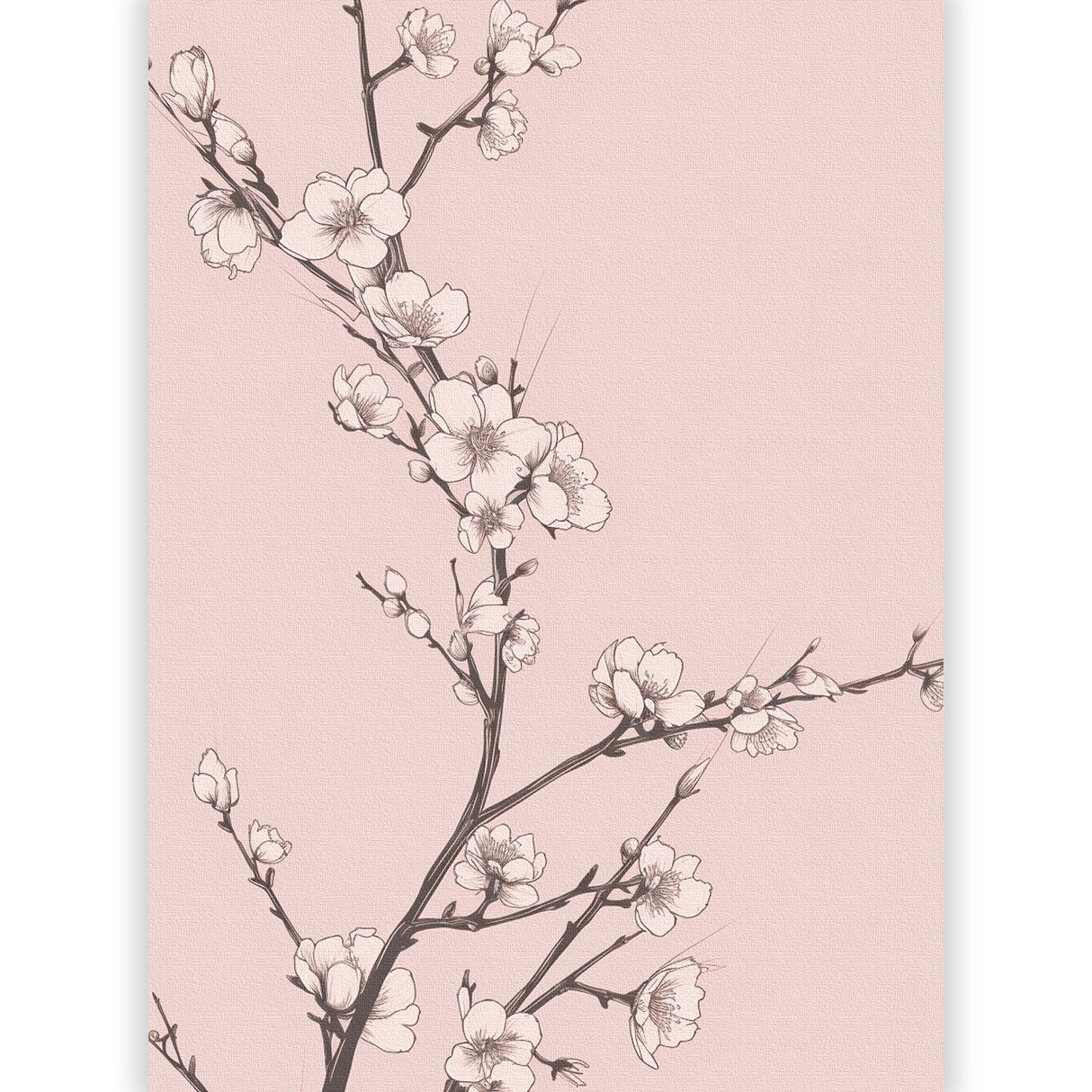 シンプルでおしゃれな桜のアート|ミニマルデザインの魅力