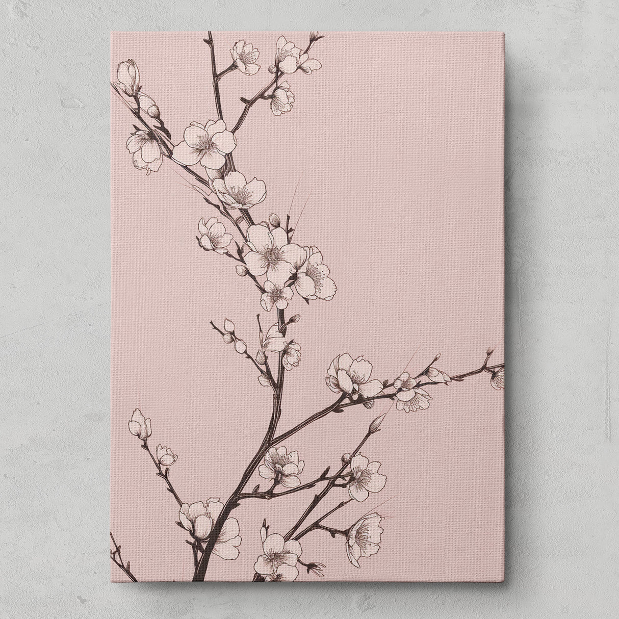 シンプルでおしゃれな桜のアート|ミニマルデザインの魅力