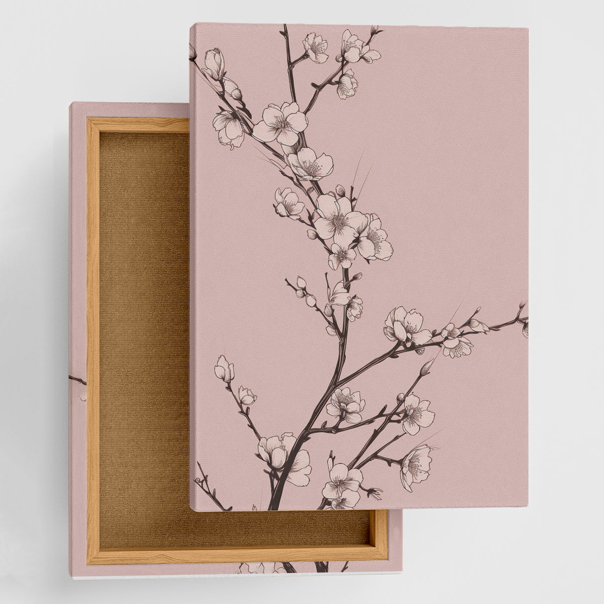 シンプルでおしゃれな桜のアート|ミニマルデザインの魅力