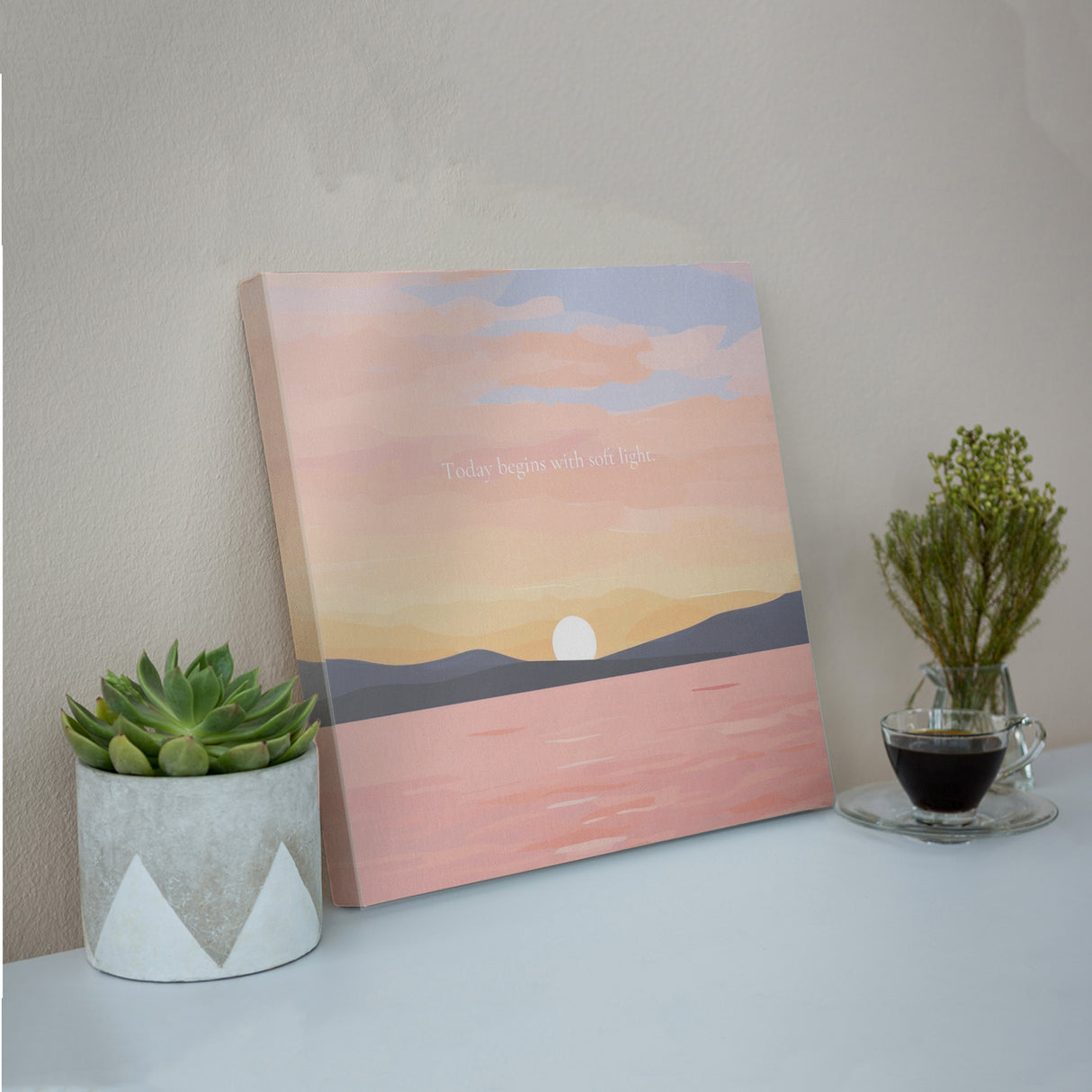 Malibu wall art interior goods art panel canvas popa-1803-021