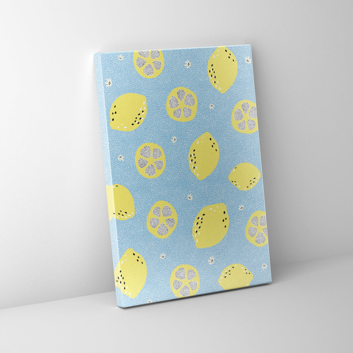 清涼感と活力をもたらす、ブルーとイエロー