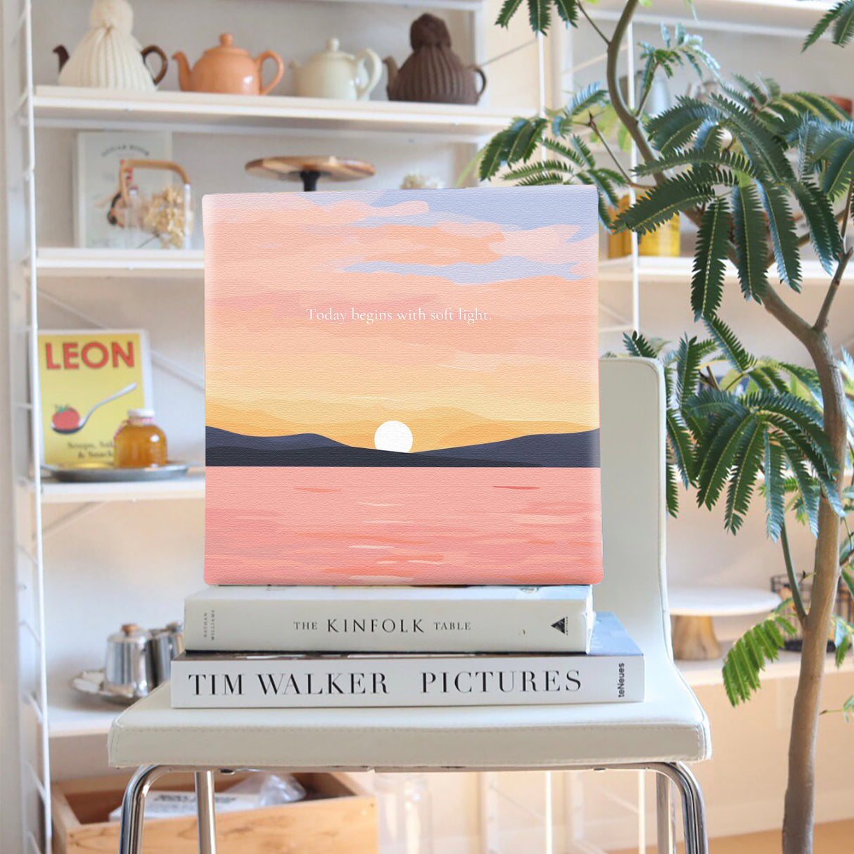 Malibu wall art interior goods art panel canvas popa-1803-021