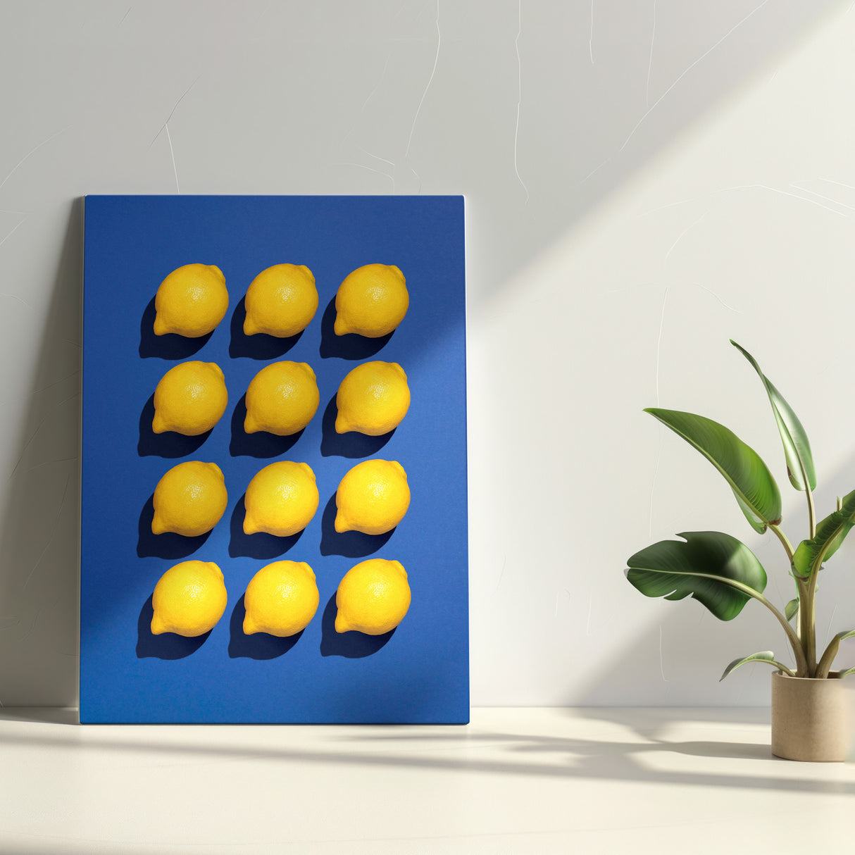 レモンの明るさ軽やかなエネルギーを注ぐ|ブルーボード・レモン