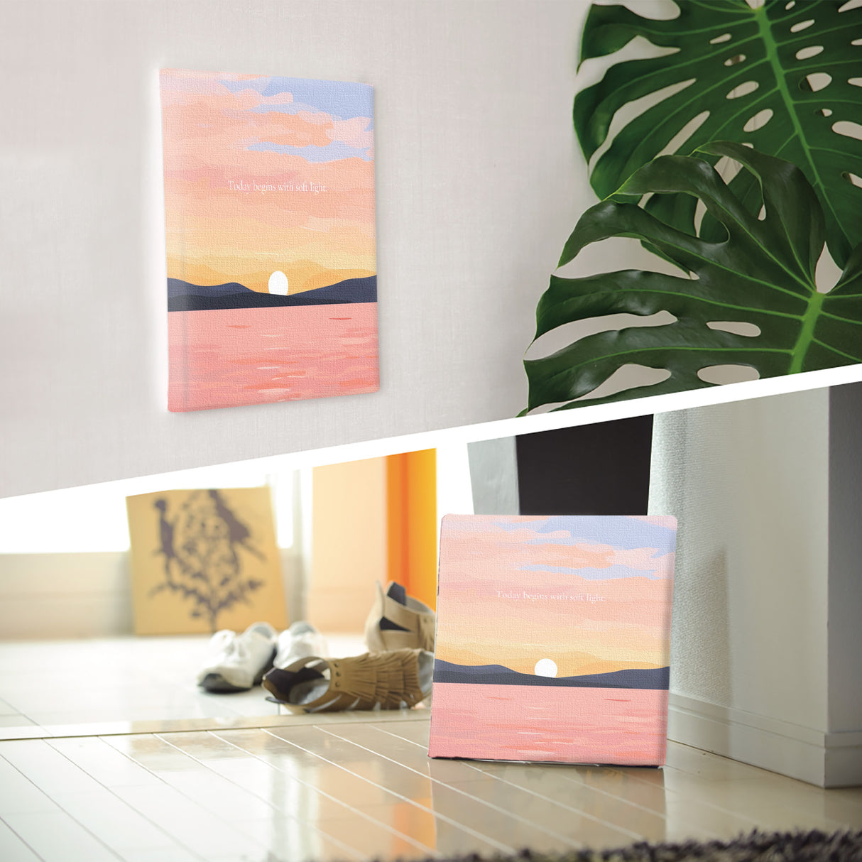 Malibu wall art interior goods art panel canvas popa-1803-021