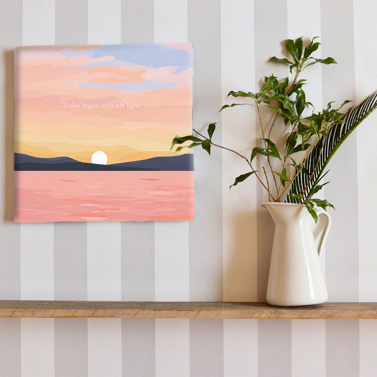 Malibu wall art interior goods art panel canvas popa-1803-021