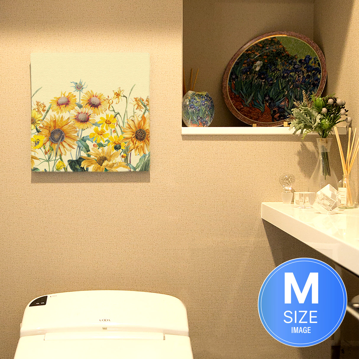 Malibu wall art interior goods art panel canvas popa-1803-021