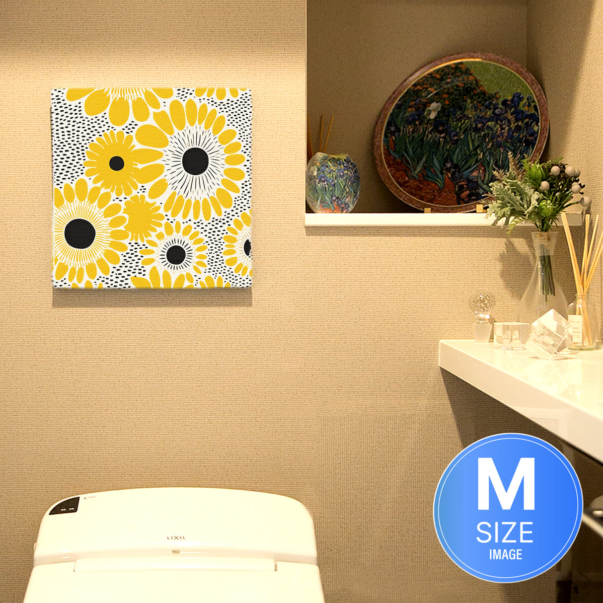 Malibu wall art interior goods art panel canvas popa-1803-021