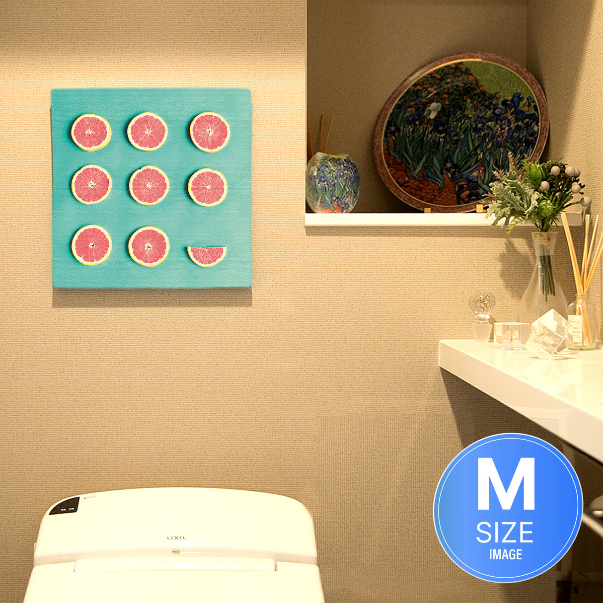 Malibu wall art interior goods art panel canvas popa-1803-021