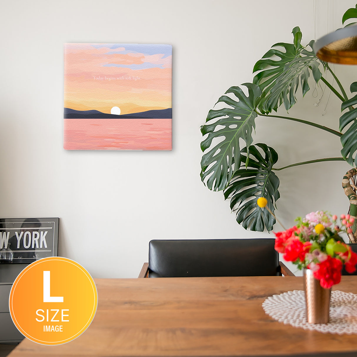 Malibu wall art interior goods art panel canvas popa-1803-021