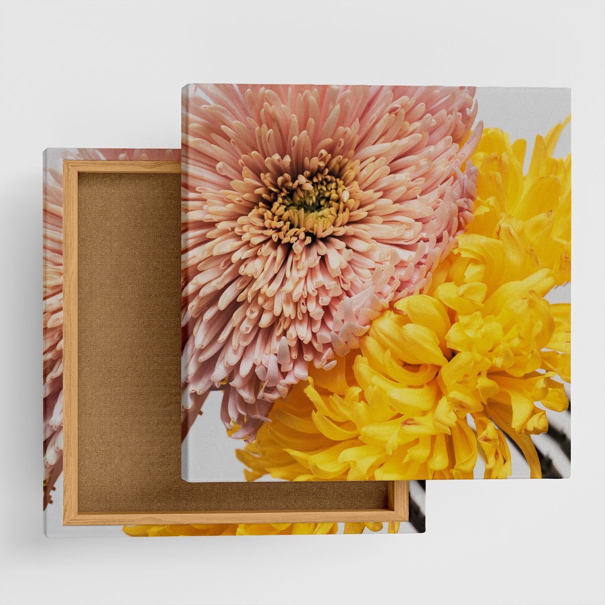 ピンクは安心感&イエローは活力