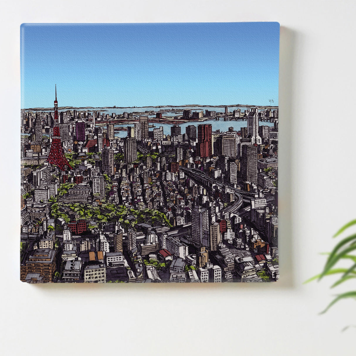 東京、始まりの空 – Tokyo Morning Skyline