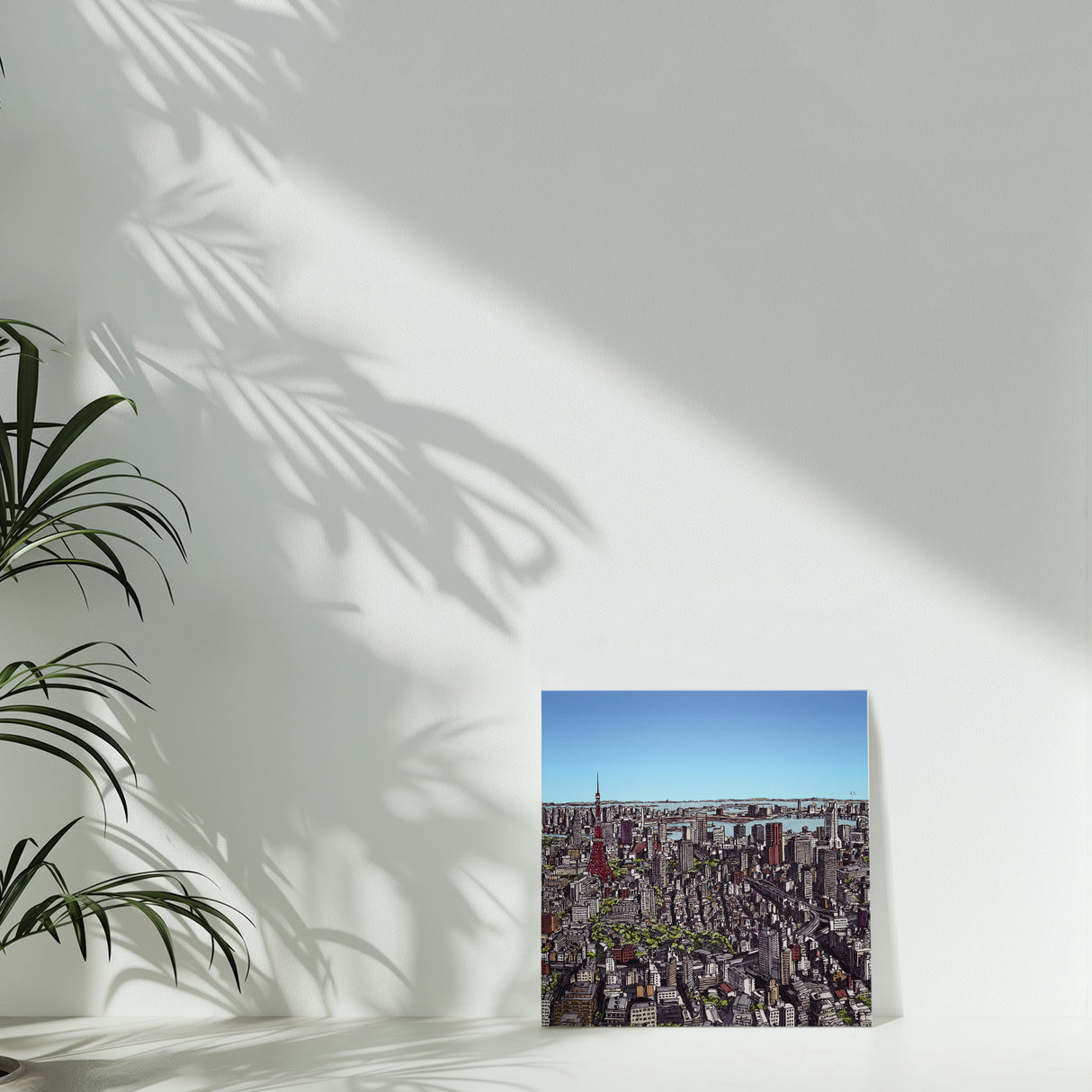 東京、始まりの空 – Tokyo Morning Skyline
