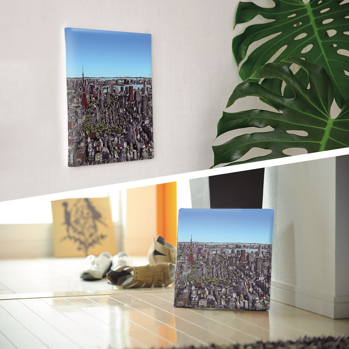 東京、始まりの空 – Tokyo Morning Skyline