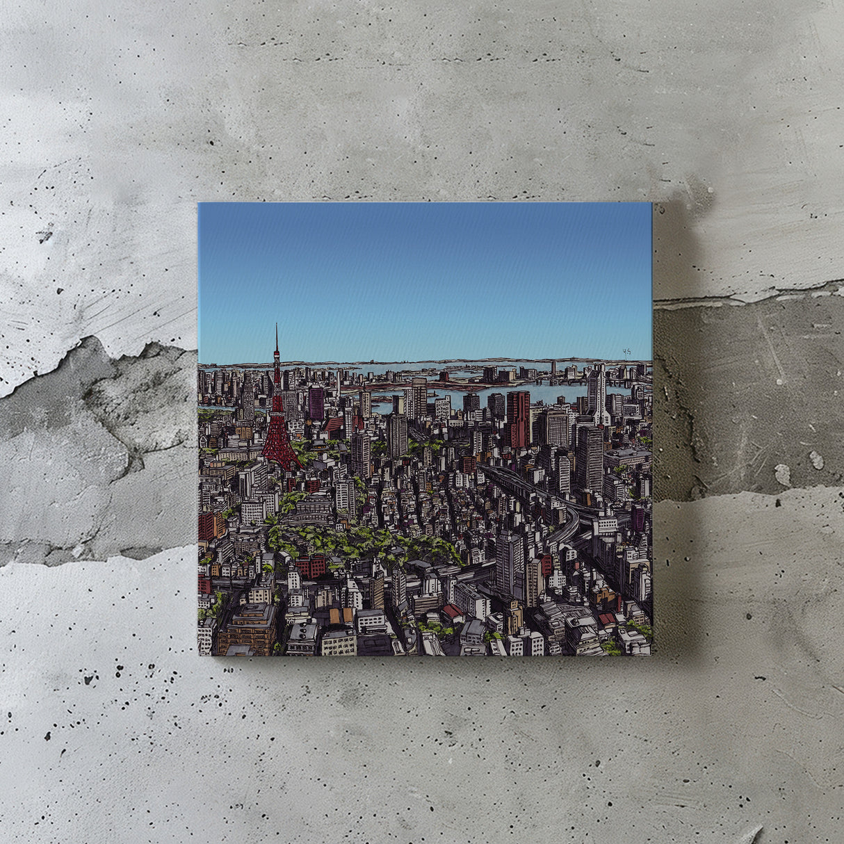 東京、始まりの空 – Tokyo Morning Skyline