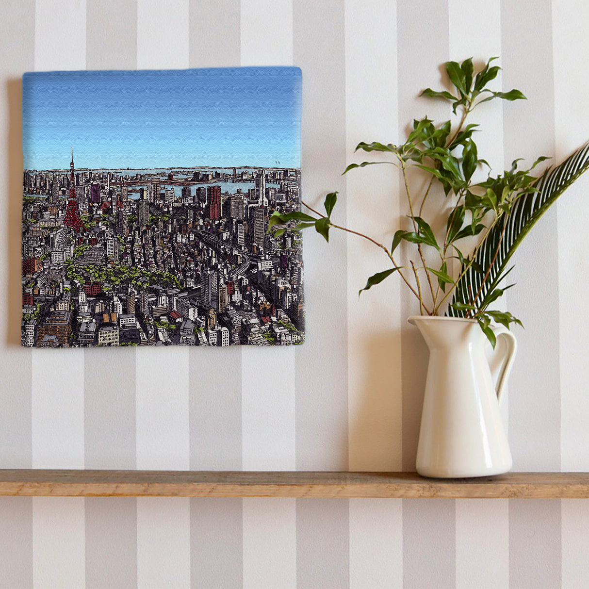 東京、始まりの空 – Tokyo Morning Skyline