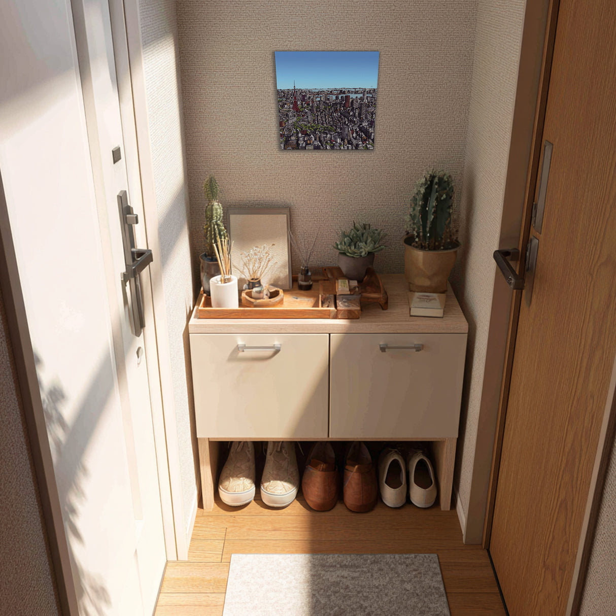 東京、始まりの空 – Tokyo Morning Skyline