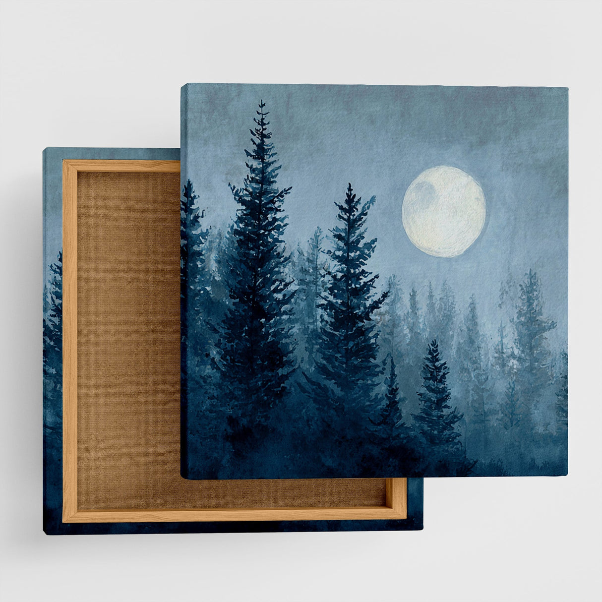 月明かりに照らされ、森の静けさが心を包み眠りへ導く – ツインフォレスト – Twin Forest