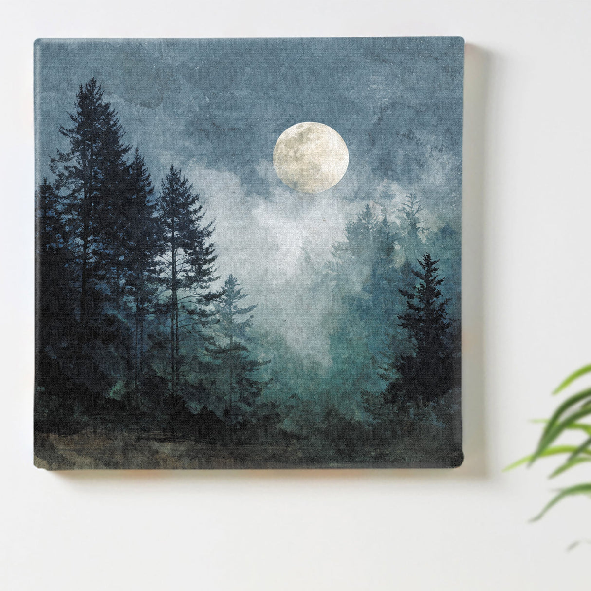 月明かりに耳を澄ますと、木々のさざめきが思考をほどき眠りへ導く – 月の森 – Moonlit Forest